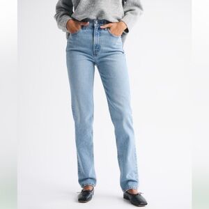 Abercrombie&fitch IUltra high rise 90s straight Women's Jeans 12 Long